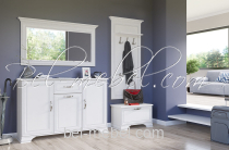 Прихожая Тиффани Вудлайн кремовый пример 1