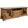 Тумба под ТВ Верди Люкс ТВ22 Рустикаль с патиной
