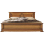 Кровать Верди Люкс 140 П 434_07_1м Рустикаль с патиной