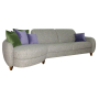 Диван угловой раскладной Бали (оттоманка слева) 7681+301631+301761 Гр.20