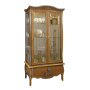 Шкаф с витриной "Трио" ММ-279-02