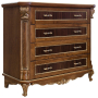 Комод Альба 11с П 524 11с Палисандр с золочением