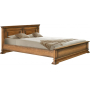 Кровать Верди Люкс П 434_08_1м Рустикаль с патиной