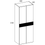Шкаф 2DG SIMPLE размеры 1