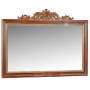 Зеркало Альба 09К П 485 09К Палисандр с золочением