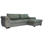Диван угловой раскладной Корса 2ML6MR Ткань 739 Гр.20