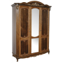 Шкаф Альба 01к П 524.01к Палисандр с золочением