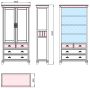 Шкаф для одежды 006 29 схема