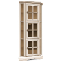 Угловой шкаф с витриной 003 52
