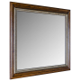 Зеркало Альба 13 П 524 13 Палисандр с золочением