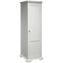 Шкаф для одежды Лика ММ_334_01_01 Дуб белая эмаль_петли справа