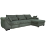 Диван угловой раскладной Корса 3ML.8MR Ткань 215 Гр.19