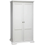 Шкаф для одежды Лика ММ_334_01_02 Дуб белая эмаль