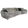 Диван угловой раскладной Бали (оттоманка справа) 312941+312951+302131 Гр.20
