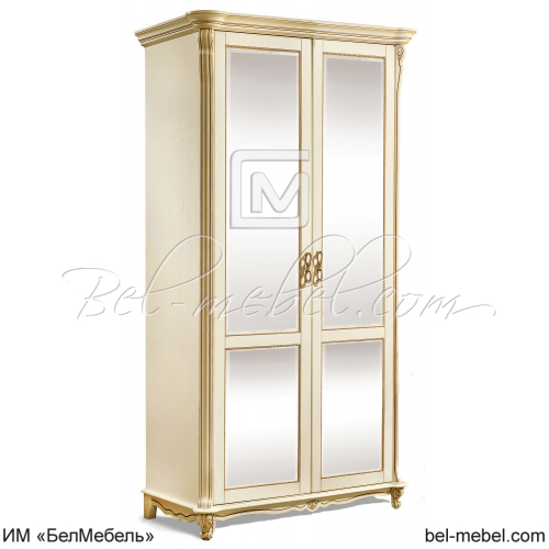 Шкаф для одежды 2д "Алези" П1.350.1.02