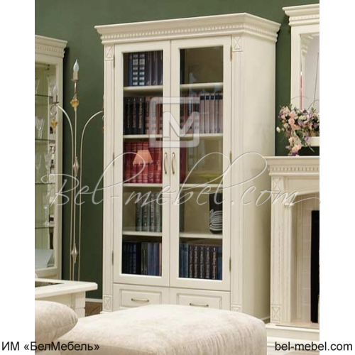 Шкаф для книг 2Д "Верди Классик" П1.0487.0.27
