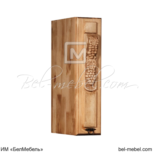 Шкаф настенный "Викинг GL" №7 (150мм, с полкой)