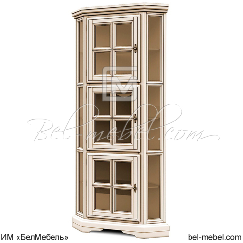 Угловой шкаф с витриной 003 52 01