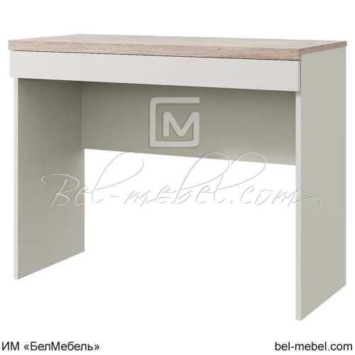 LIMA, Стол туалетный 1S Персидский жемчуг_Дуб Мадура