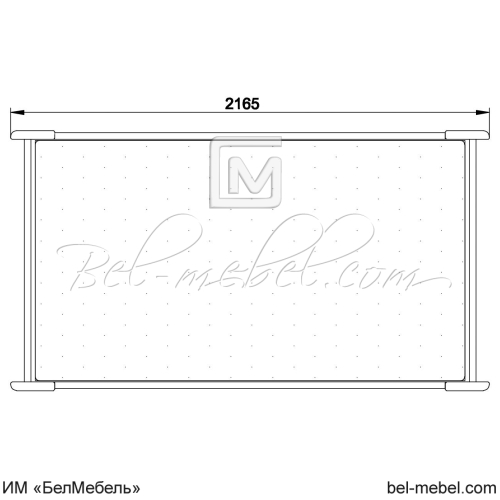 Кровать "Марина" 90 СКМ-001-12