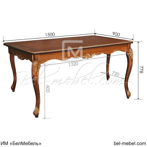 Стол обеденный "Альба" П4.485.0.01