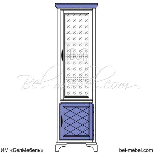 Шкаф для книг эскиз 94