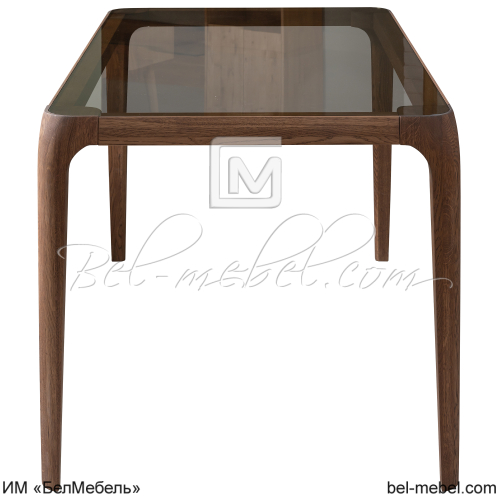 Стол обеденный со стеклом "Порто"