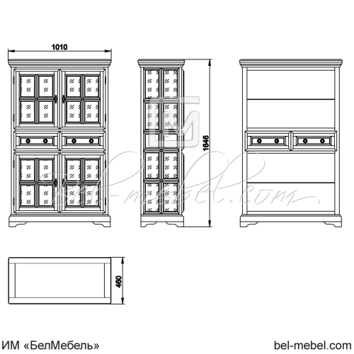 Витрина "Сальвина" СКМ-003-26