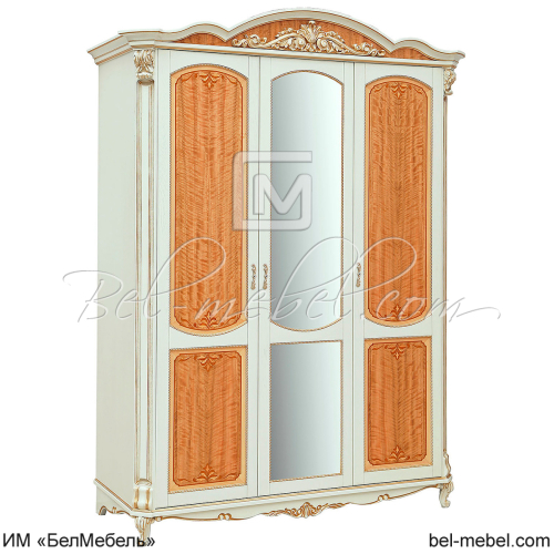 Шкаф для одежды 3Д "Альба" П4.485.1.10-01