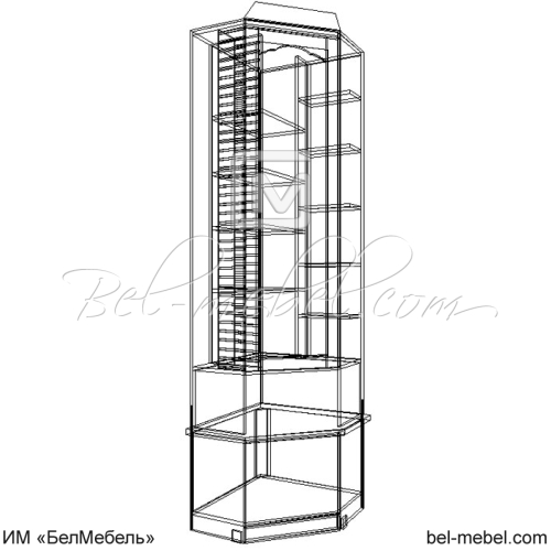 Шкаф комбинированный ММ-18-142 Молодечно