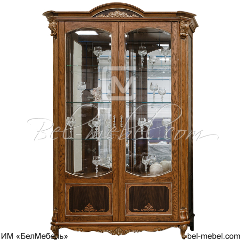 Шкаф-витрина 2Д "Альба" П4.485.0.05