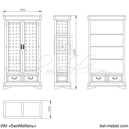 Витрина "Маэстро" эскиз 94