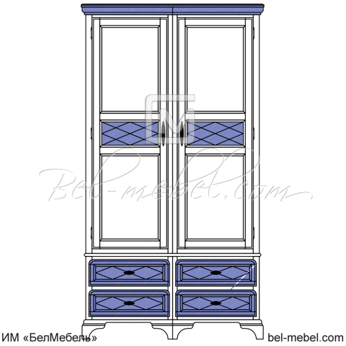 Шкаф для одежды 004 27