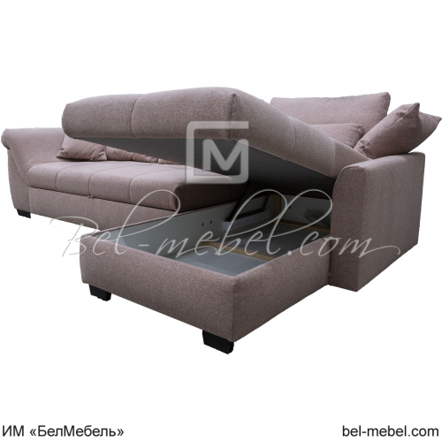 Диван угловой раскладной "Дорса" 3ML/R.8MR/L
