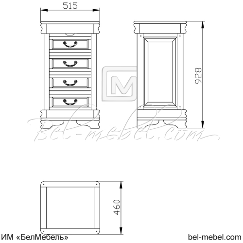 Комод "Маэстро" СКМ-002-01