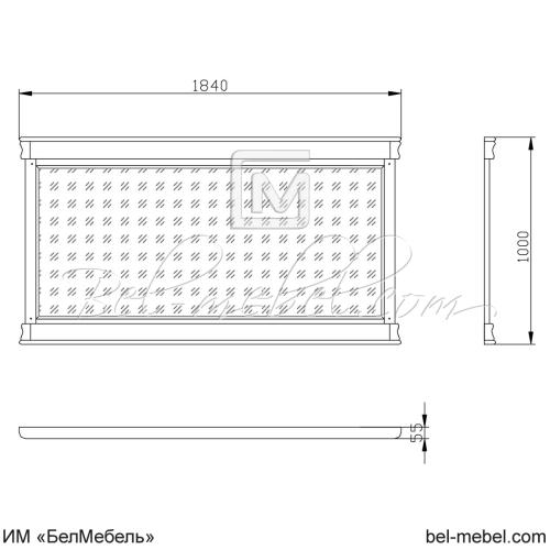 Зеркало "Маэстро" СКМ-002-13-01