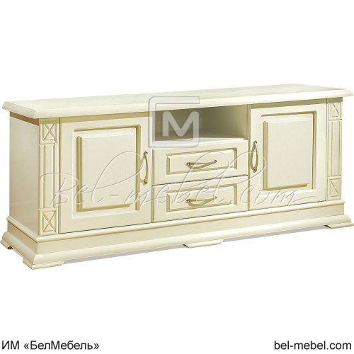 Тумба Верди Люкс ТВ2_1 слоновая кость