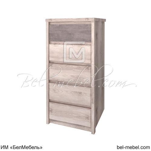 Комод Джаз 5S_56 Оникс_каштан найроби