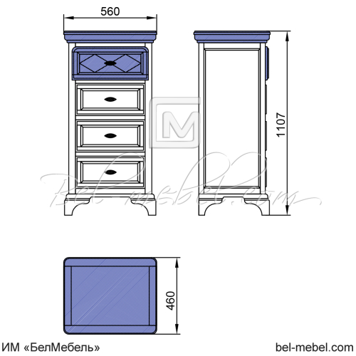 Комод "Софи" эскиз 57