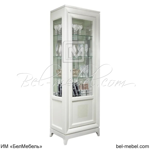 Шкаф с витриной "Сабрина" 01 ММ-305-01