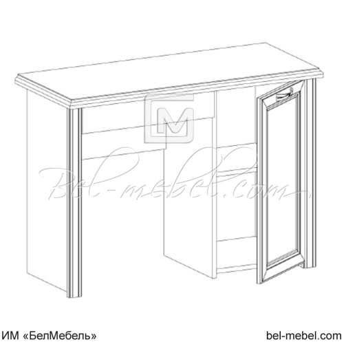Стол письменный MONAKO 1D1S