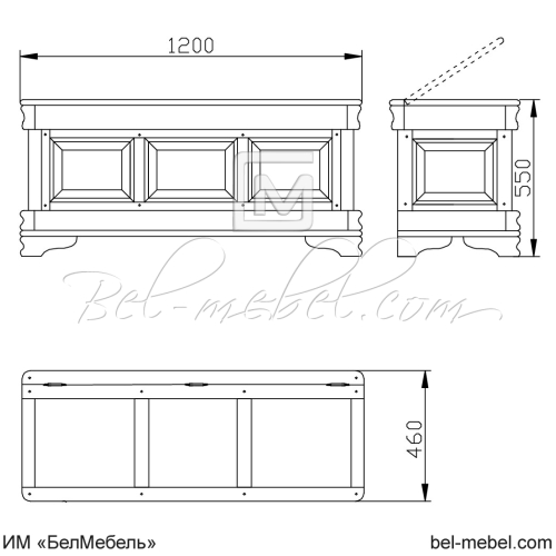 Сундук "Маэстро" СКМ-002-86