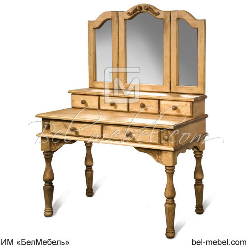 Стол туалетный с зеркалом  "Викинг GL"