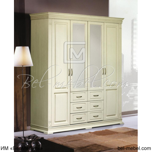 Шкаф для одежды 4Д "Верди Классик" П3.0487.1.01