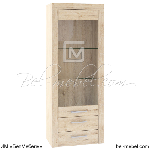 Шкаф с витриной OSKAR 1V2SL