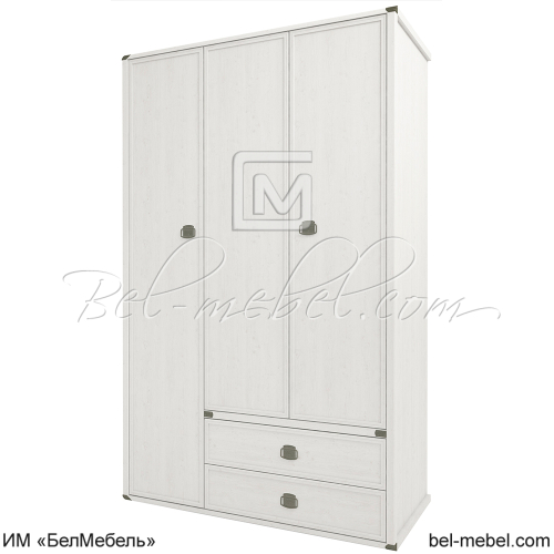 Шкаф для одежды Magellan 3DG2S Сосна винтаж