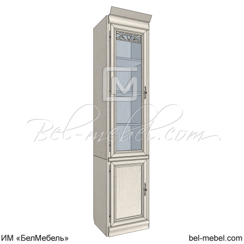 Шкаф комбинированный для библиотеки "Оскар" ММ-218-111