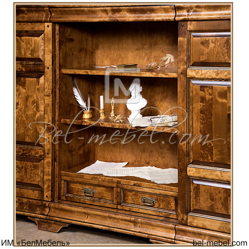 Шкаф с витриной "Маэстро" СКМ-002-06-01