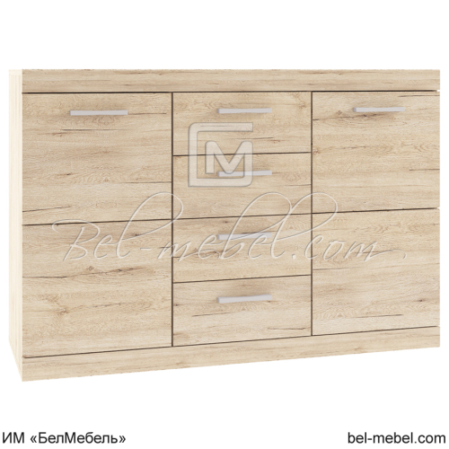 Тумба 2D4S дуб Санремо