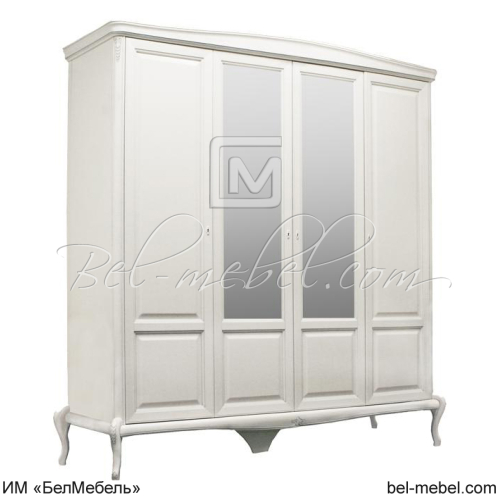 Шкаф для одежды "Мокко" 4-х дв. ММ-316-01/04